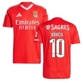 Benfica Orkun Kokcu #10 Heimtrikot 2024-25 Kurzarm